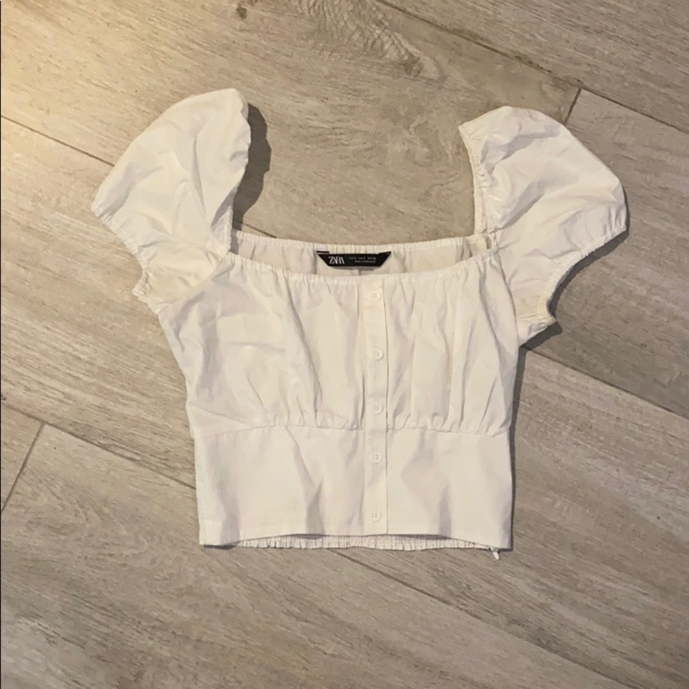 Crop top blouse